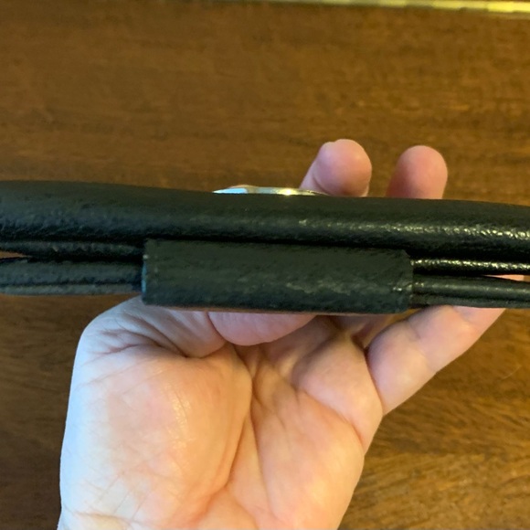 XXSOLDXX BVLGARI Denim and Leather Monogram Wallet EUC - Picture 5 of 10